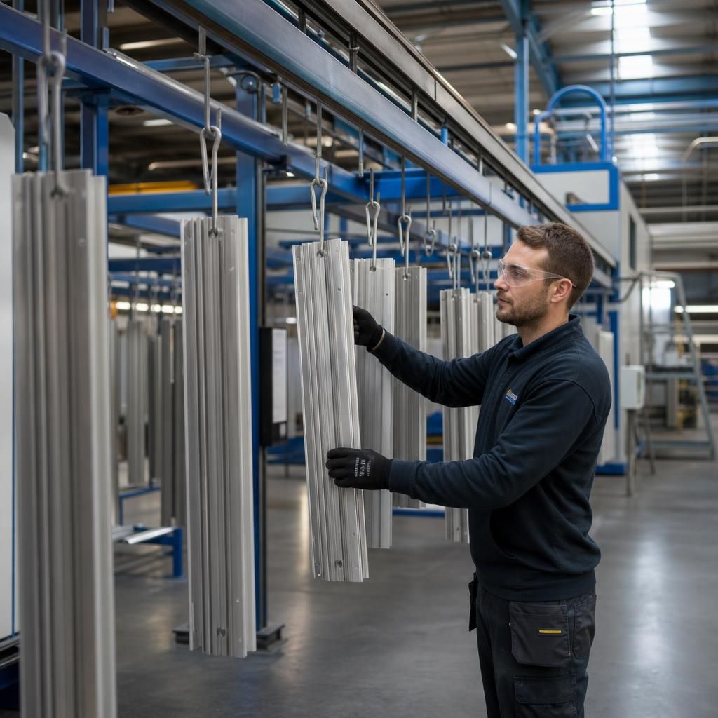 Automated Powder Coating Line