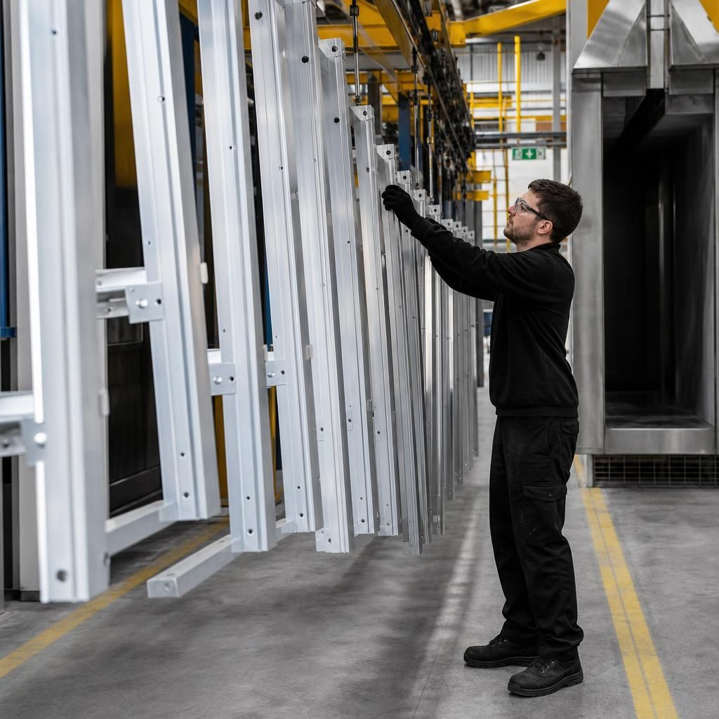 Batch Production Aluminium Coating
