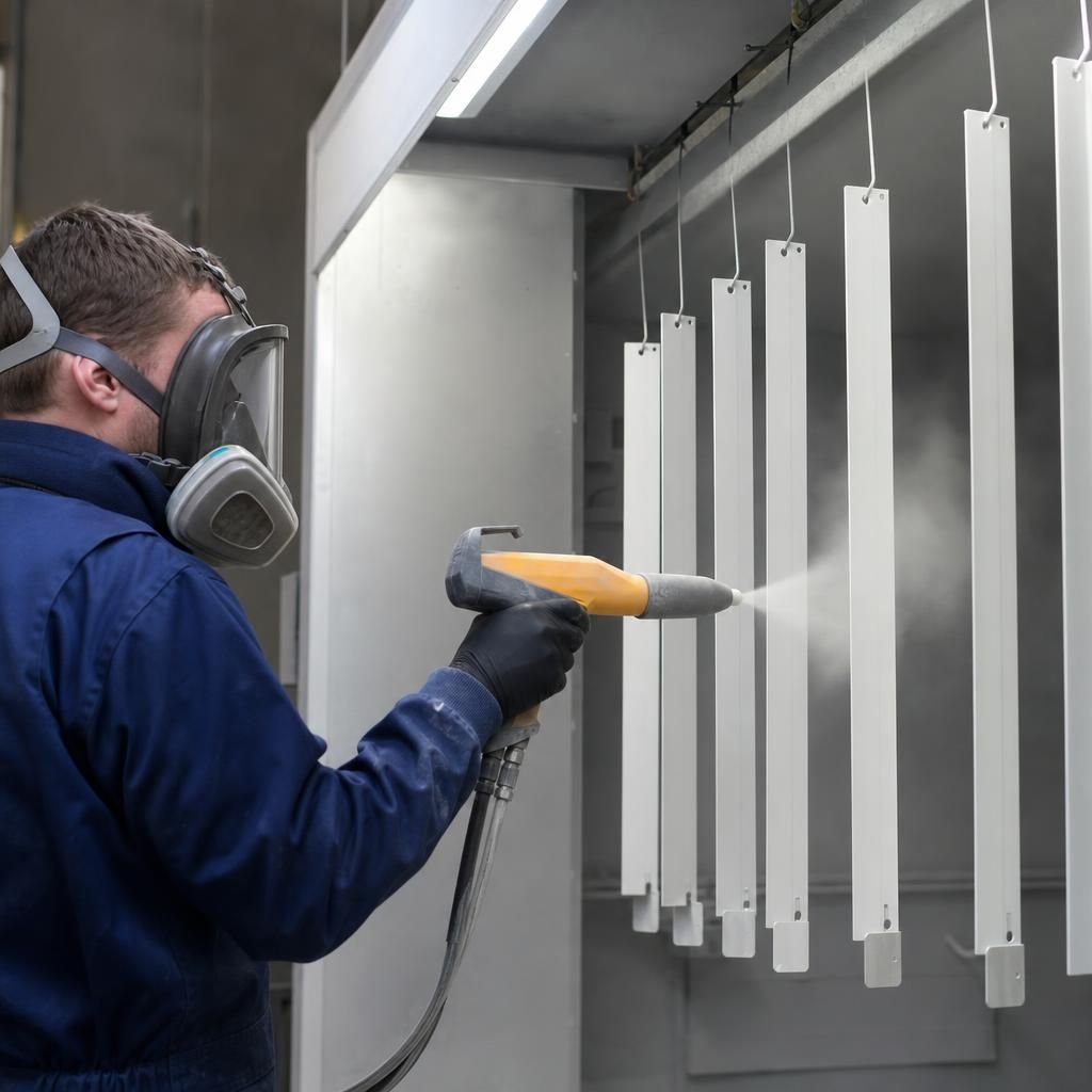 Eco-friendly Powder Coating Process
