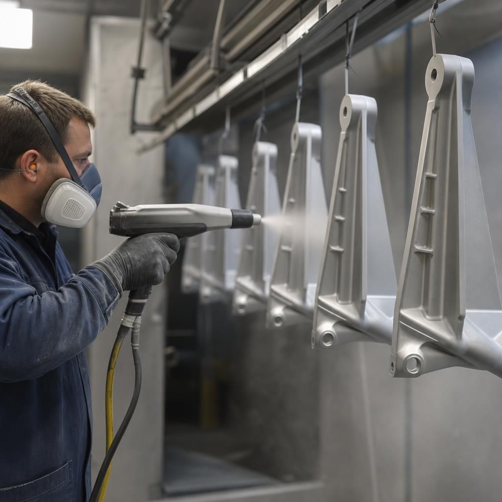 Custom Colour Options in Powder Coating