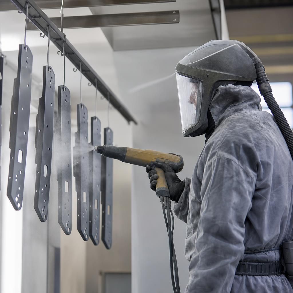 Powder Coating for Complex Aluminium Shapes