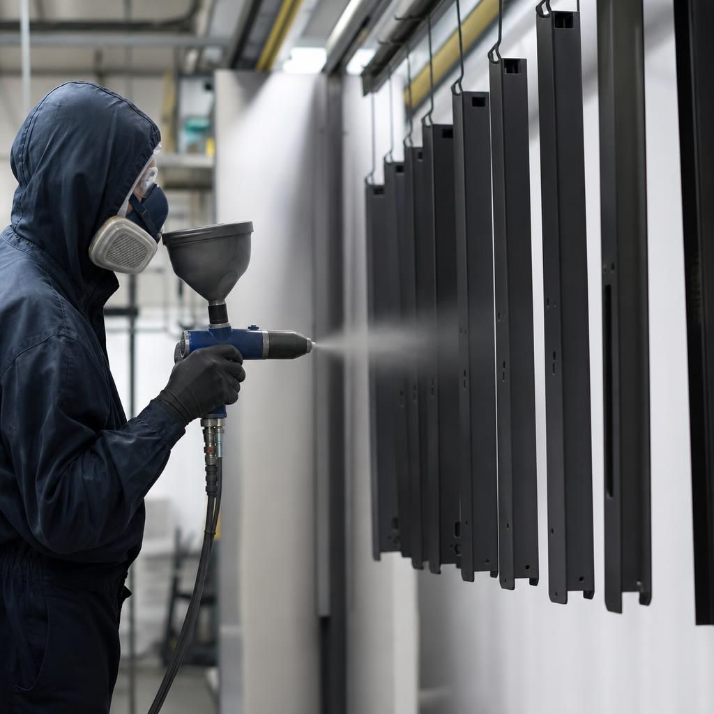 Abrasion Resistant Coating on Aluminium Surface