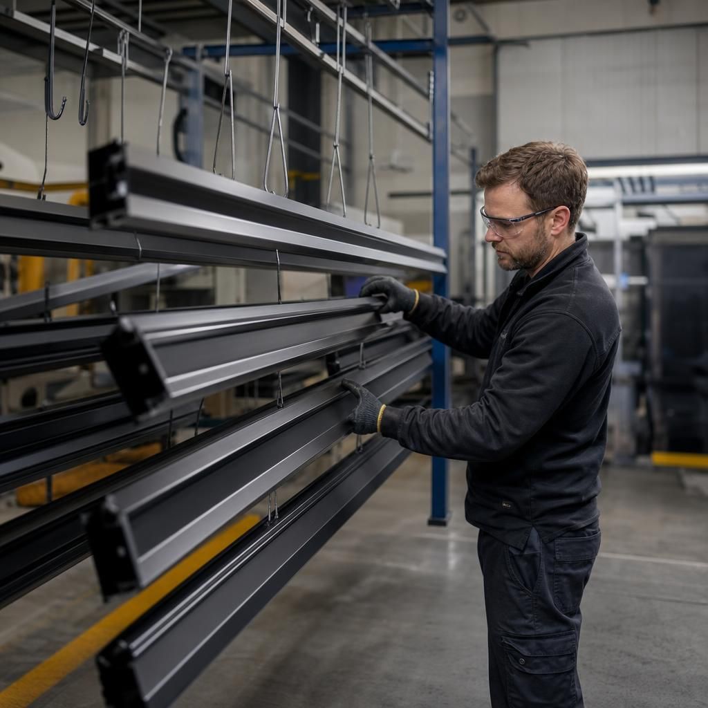 Automotive Components with Powder Coating