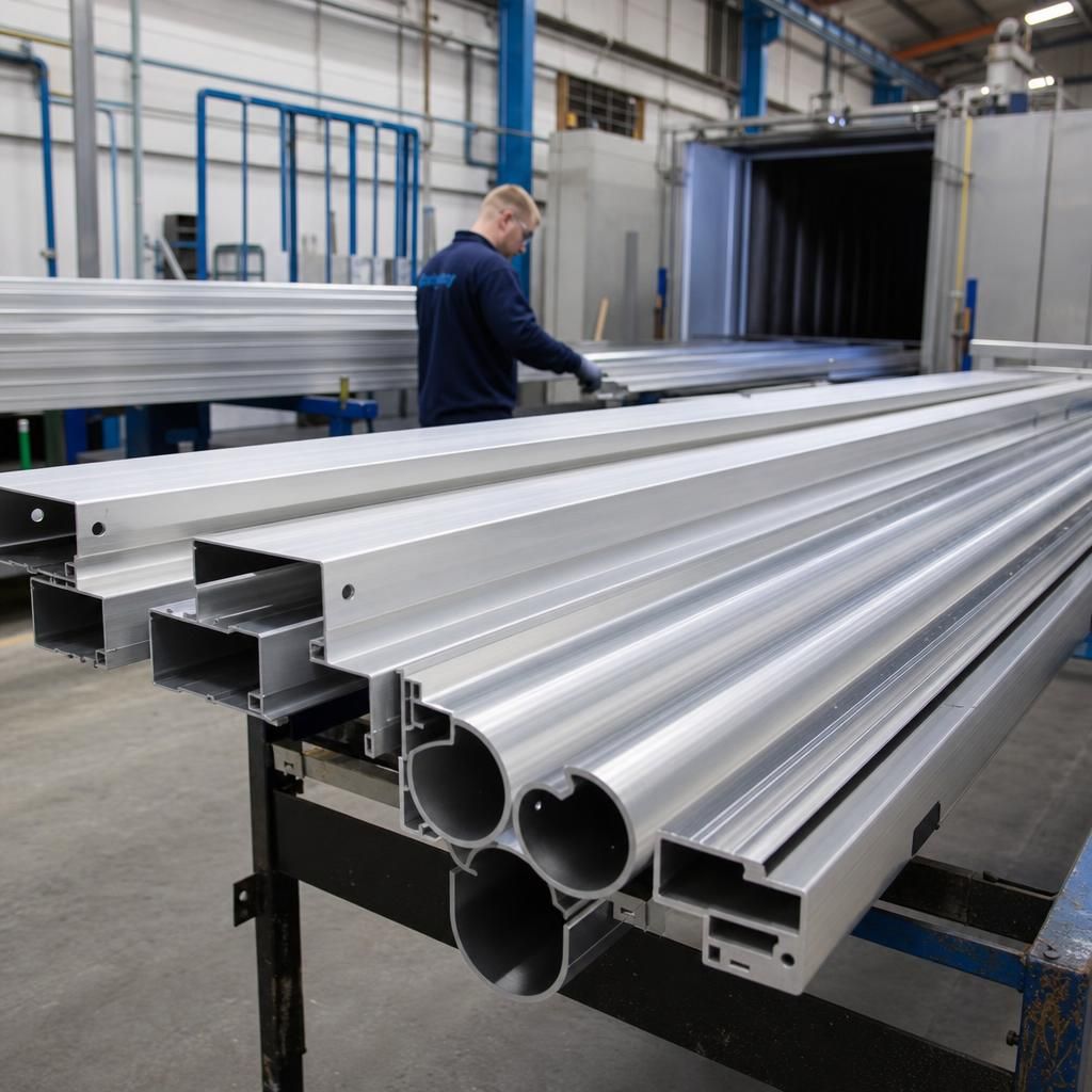 Custom Aluminium Tubes with Powder Coating