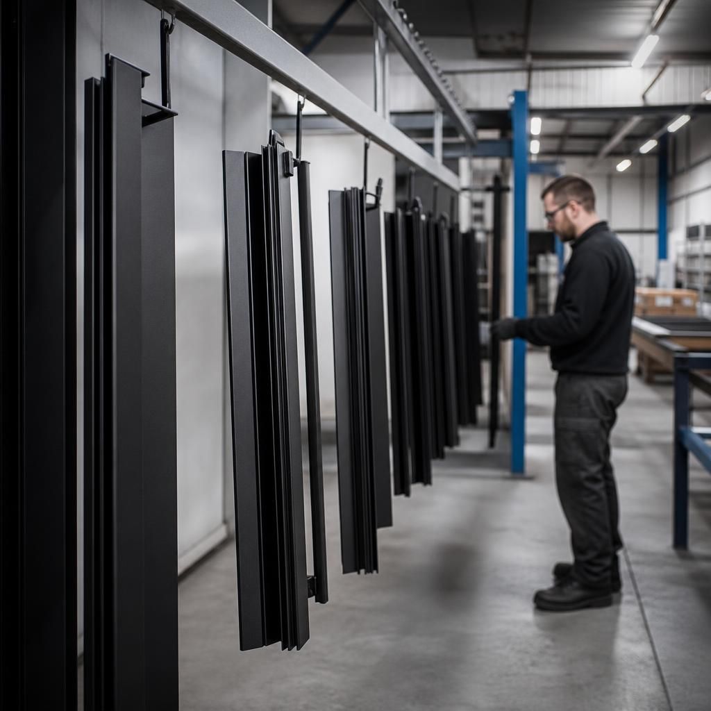 Corrosion-Protection Black Powder Coating