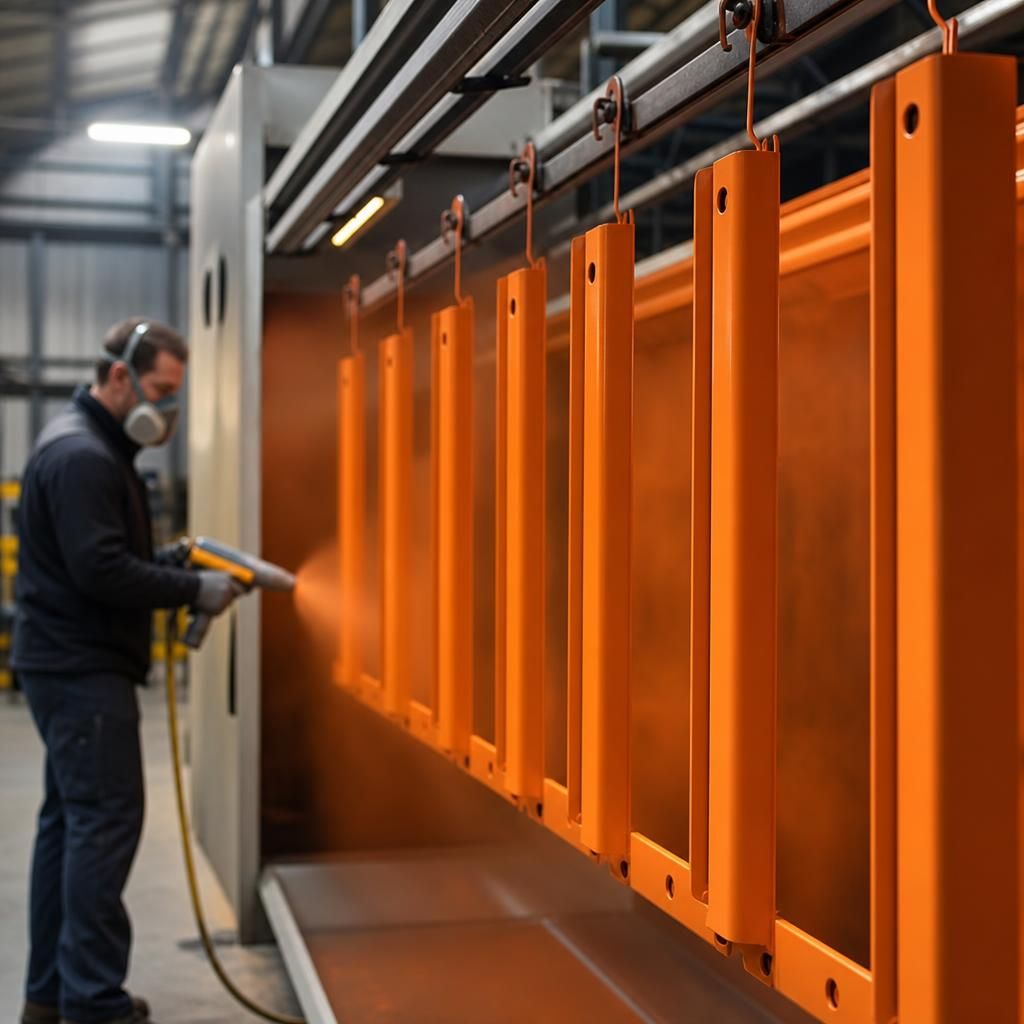 RAL 2000 railings for public transport