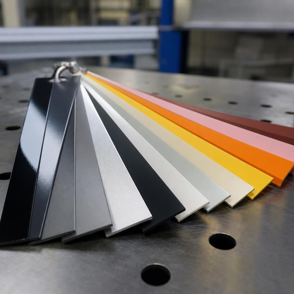 Diagram illustrating protective bonding process of powder coating