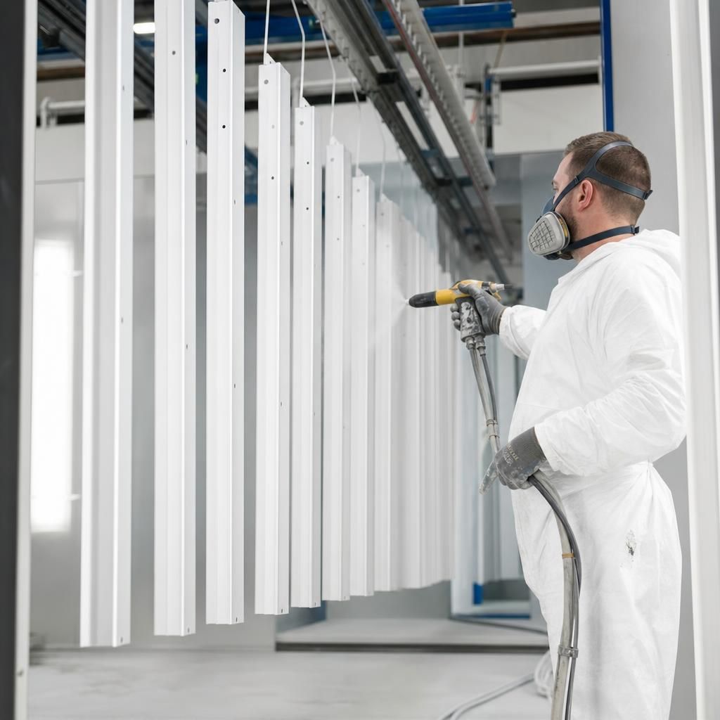 Industrial Aluminium Coating Application