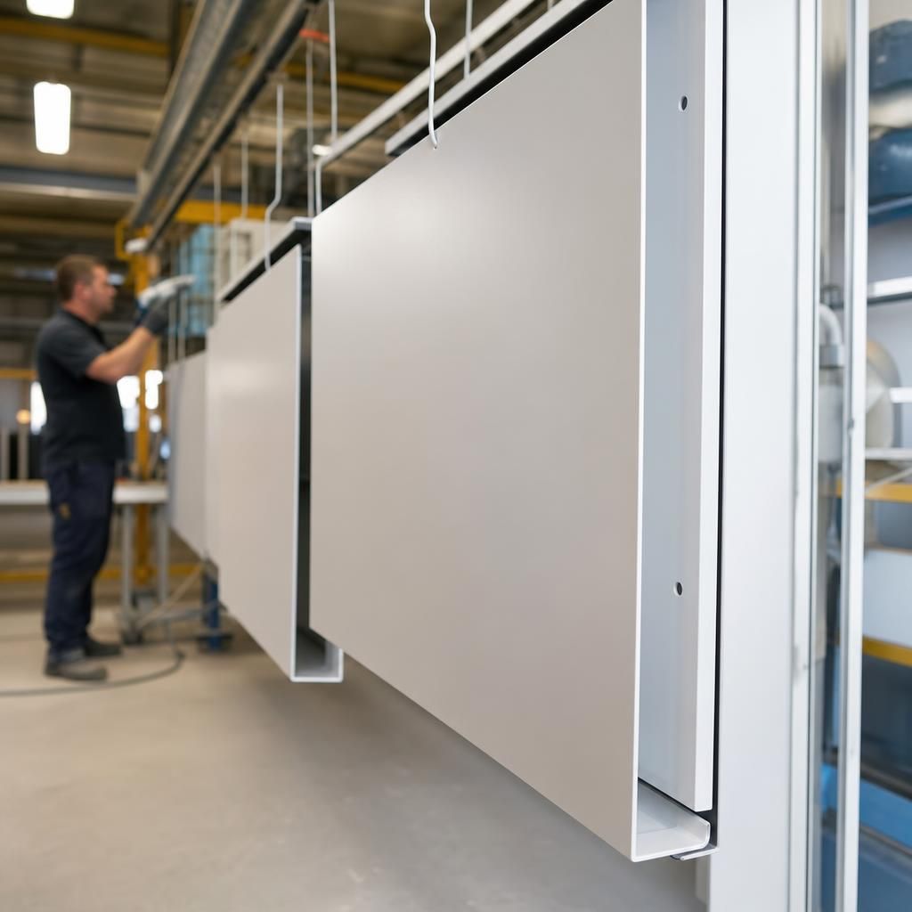 Powder Coated Aluminium Railings