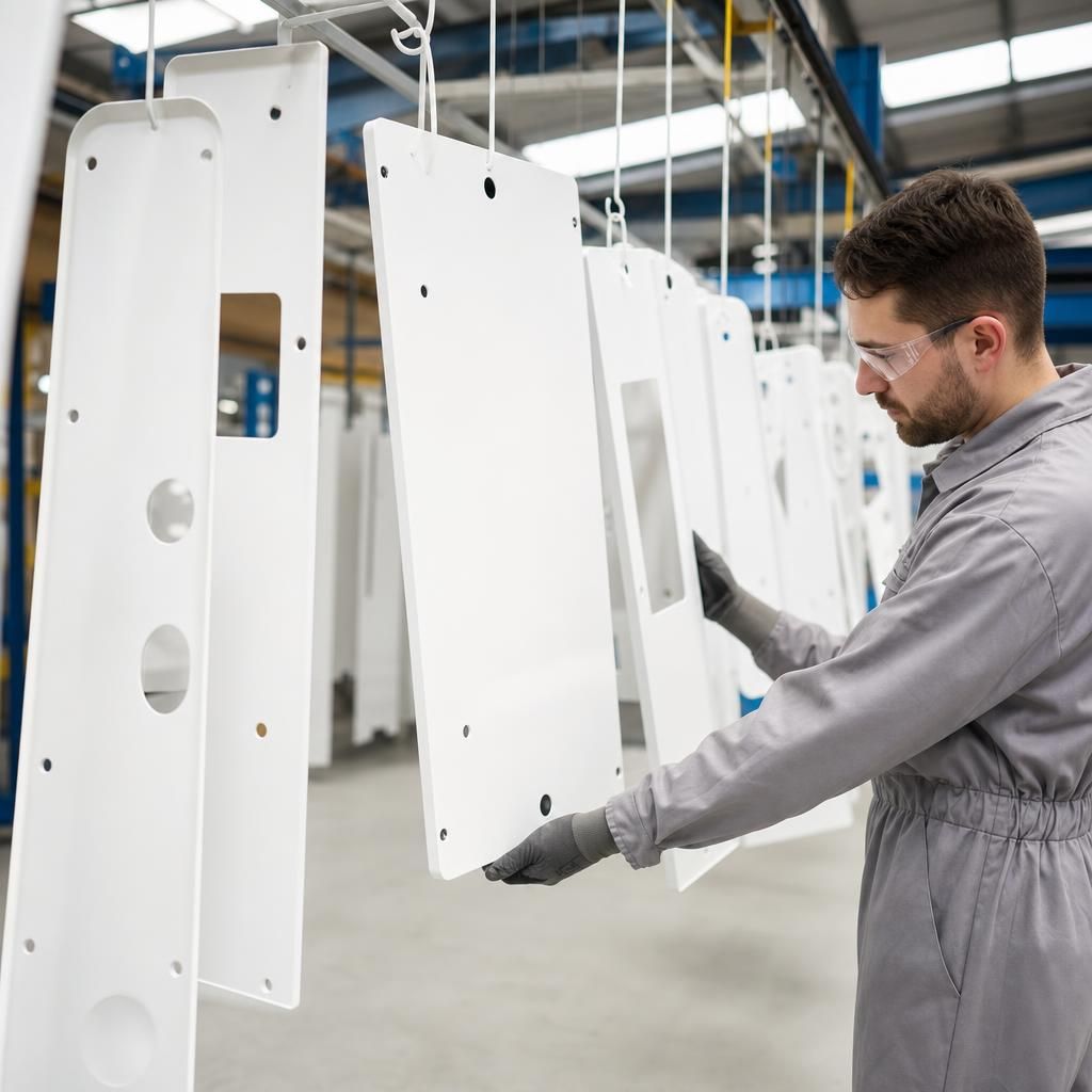 Powder Coated Automotive Components