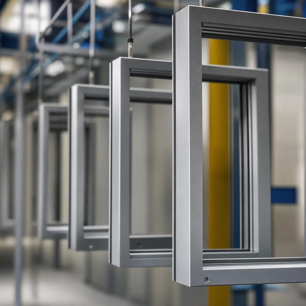 Corrosion Resistant Coating on Aluminium Tube