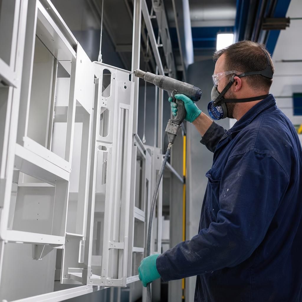 Powder Coated Aluminium Window Frames