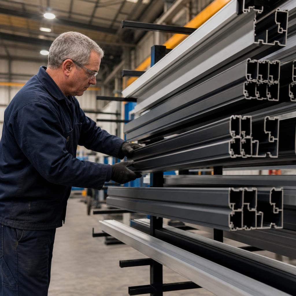 Custom Aluminium Profiles in Construction