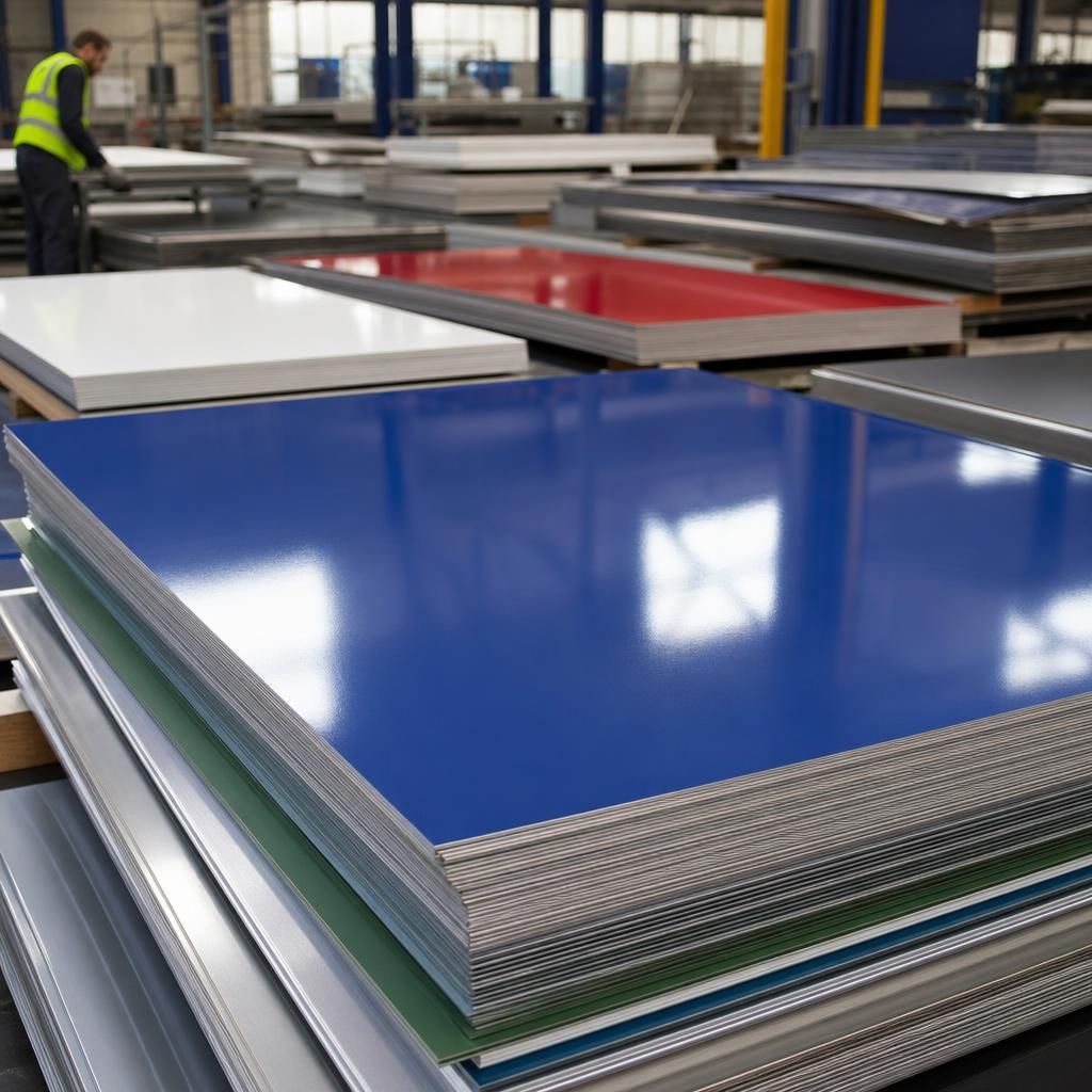 Automotive parts enhanced with powder coated aluminium