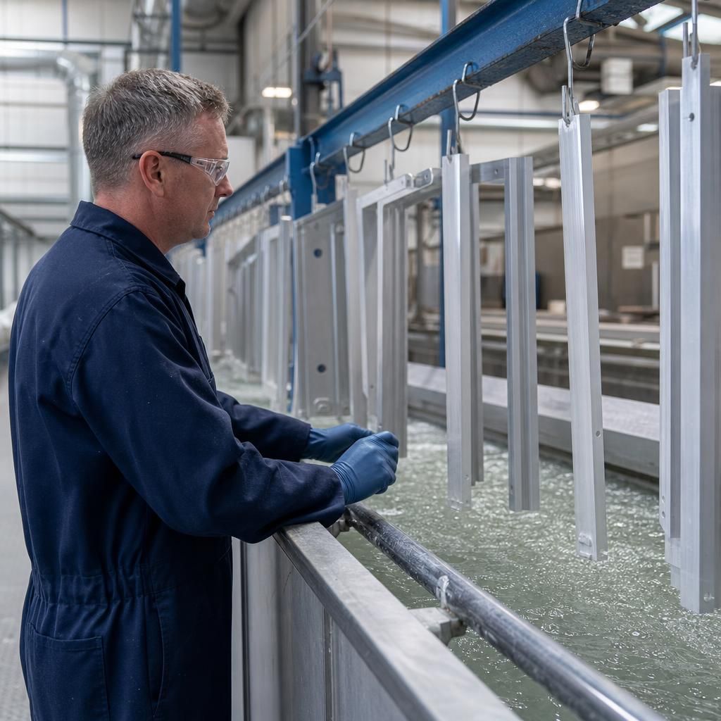 Aluminium Component Rinsing