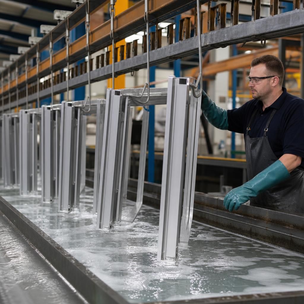 Drying Aluminium Components
