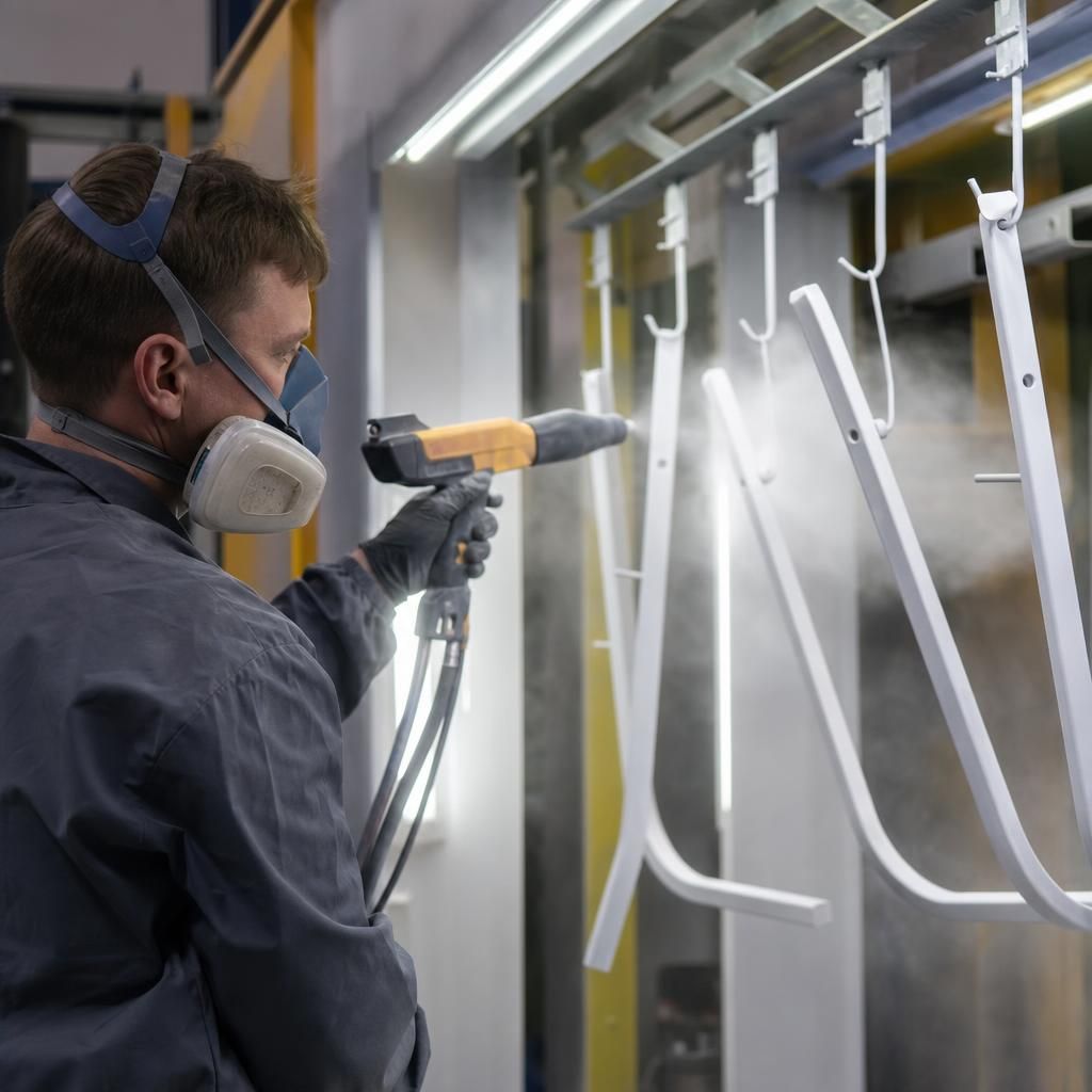 Sustainable Powder Coating Process