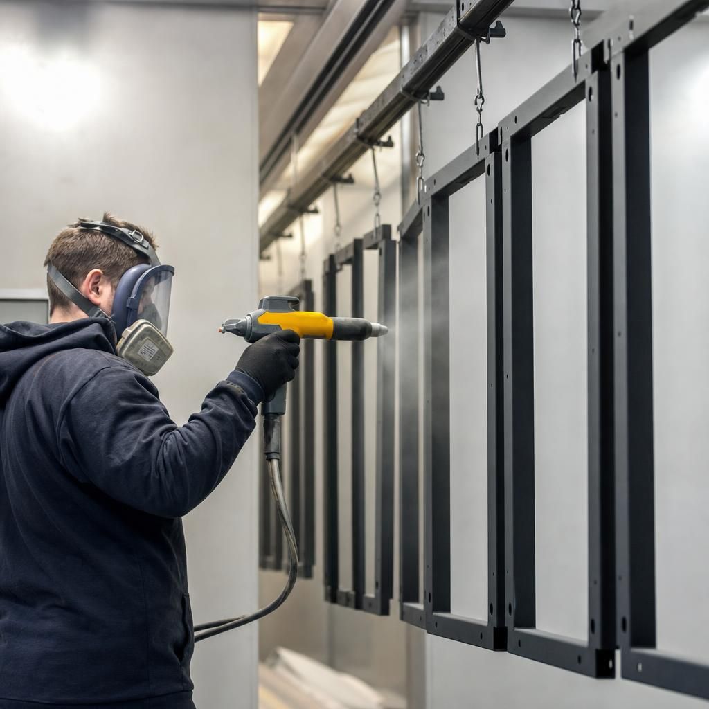 Construction beams with protective coverings