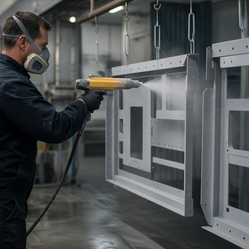 Aluminium Car Parts with Primer