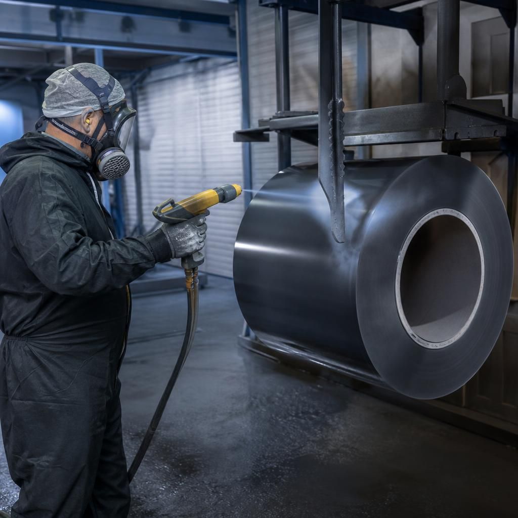 Metal fabrications covered in nylon