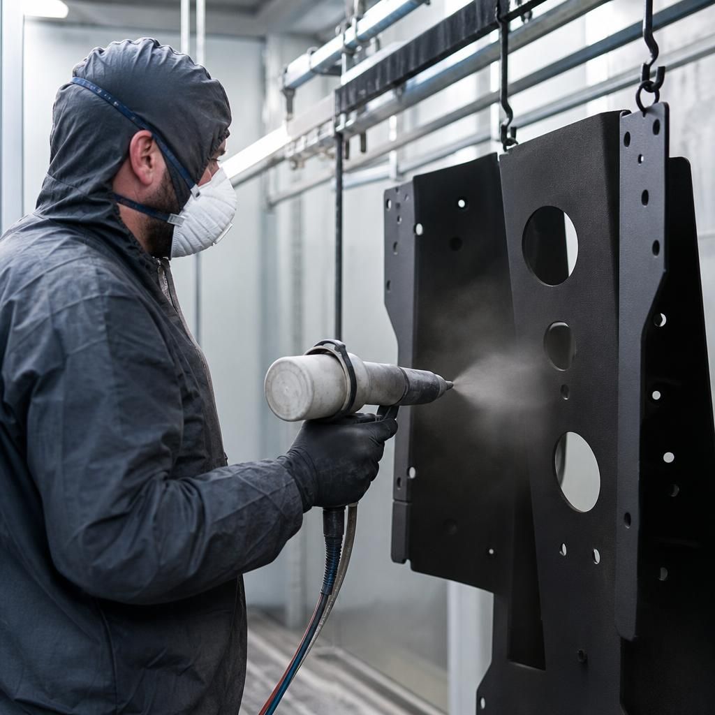 Metal Surface with Phosphate Primer