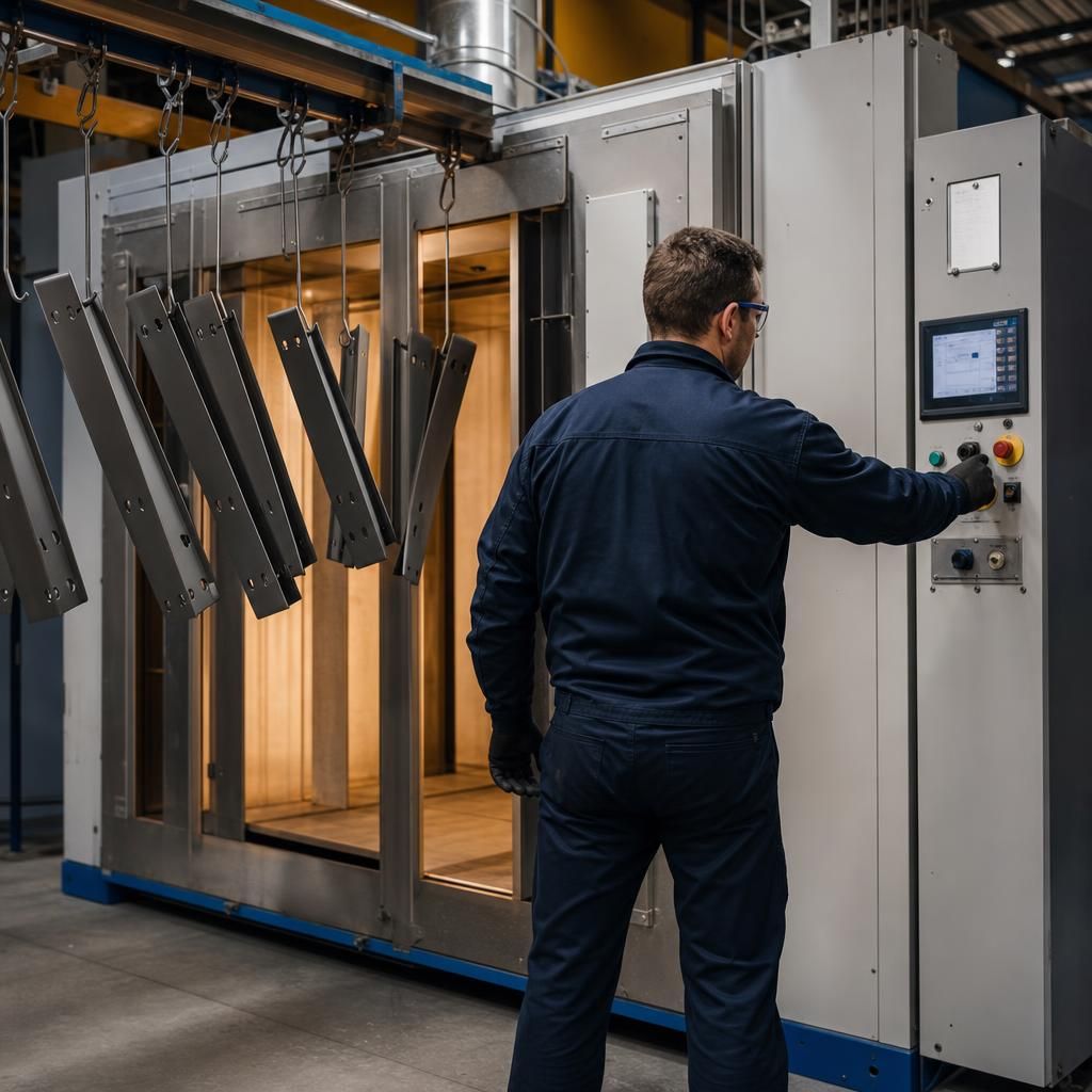 Energy-efficient industrial curing oven