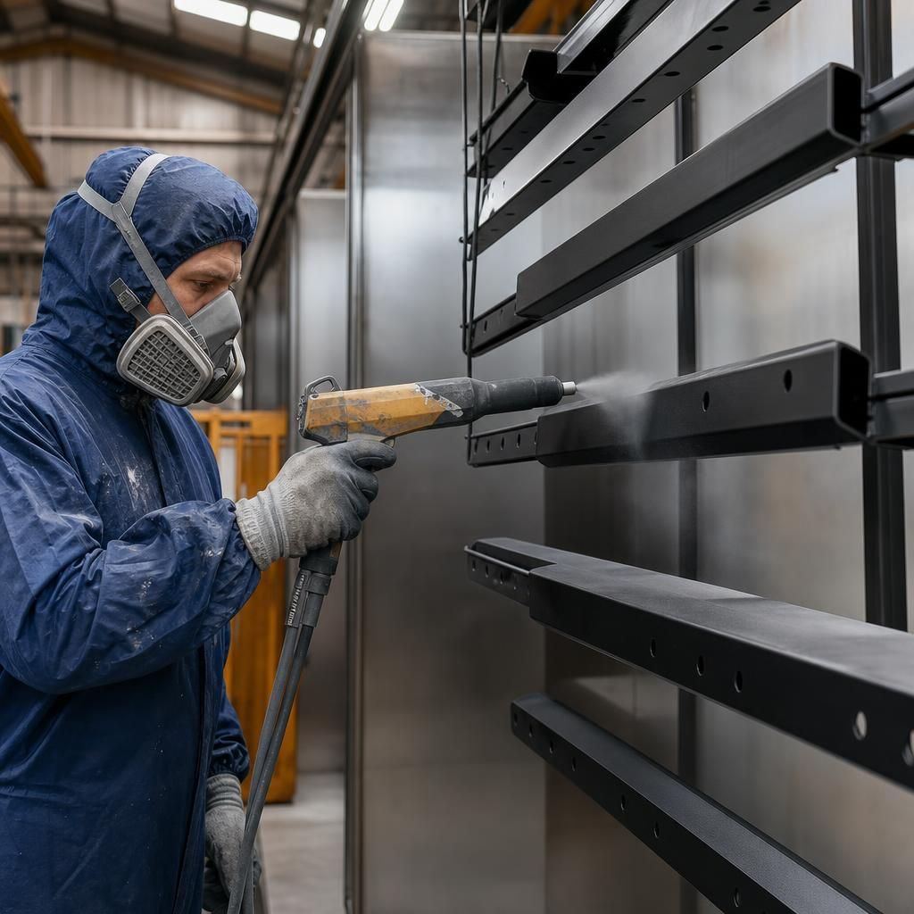 Comparison of untreated and epoxy-coated steel structures