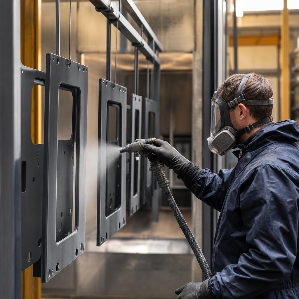Construction equipment with heat-resistant coatings
