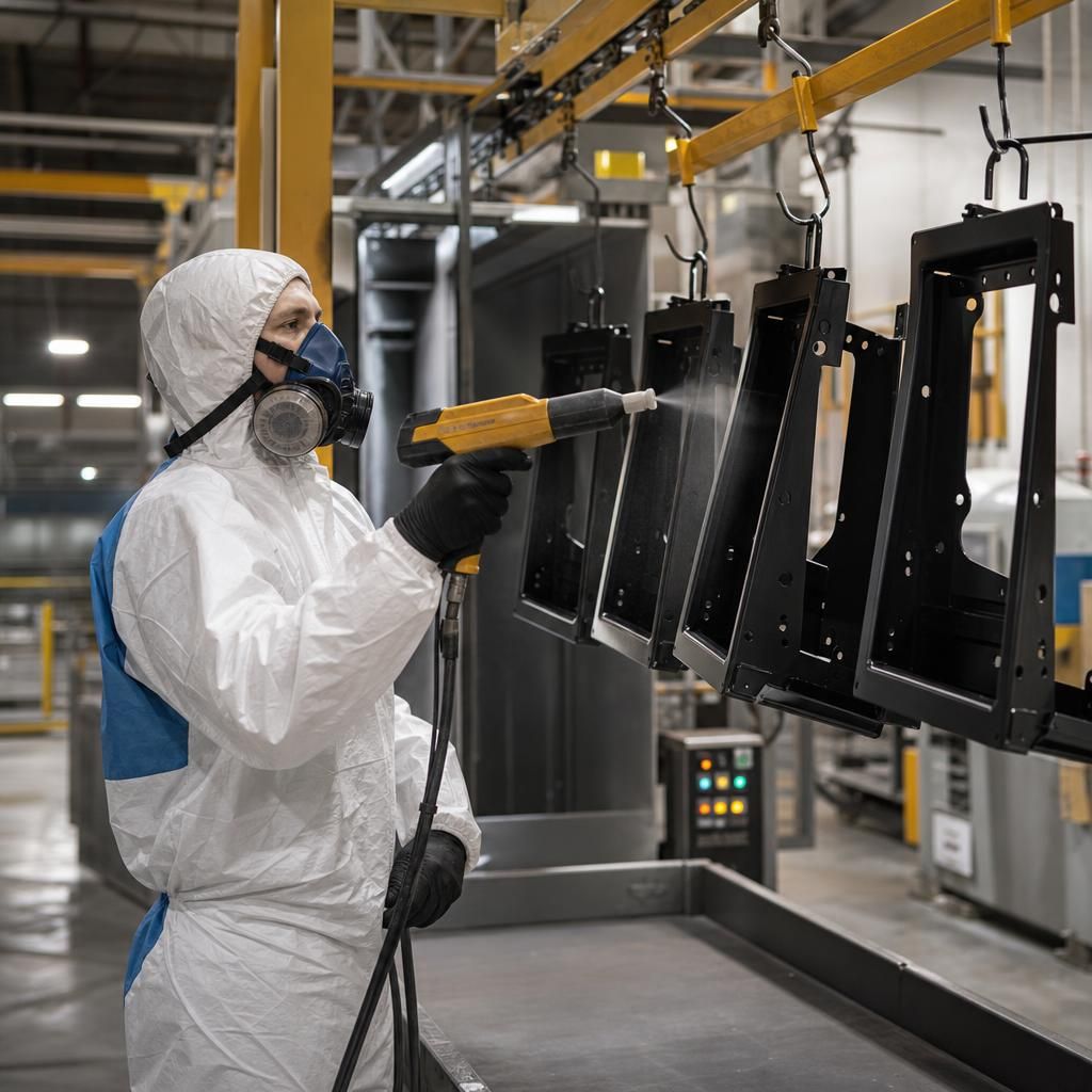 Automated Powder Coating Robot