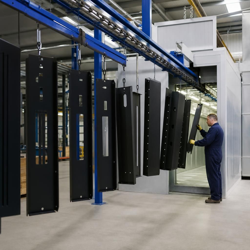 A high-performance epoxy coating detail