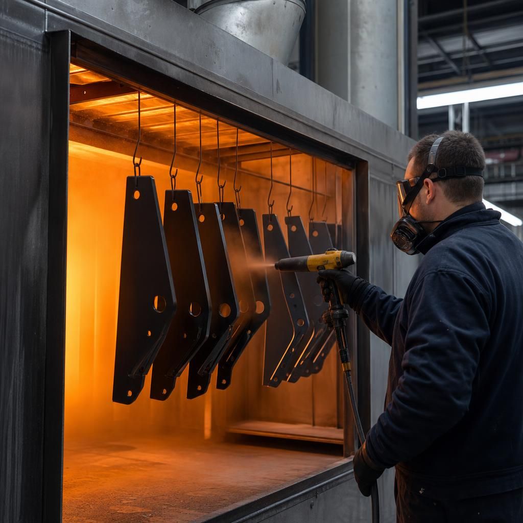 Flame-proof metal structures