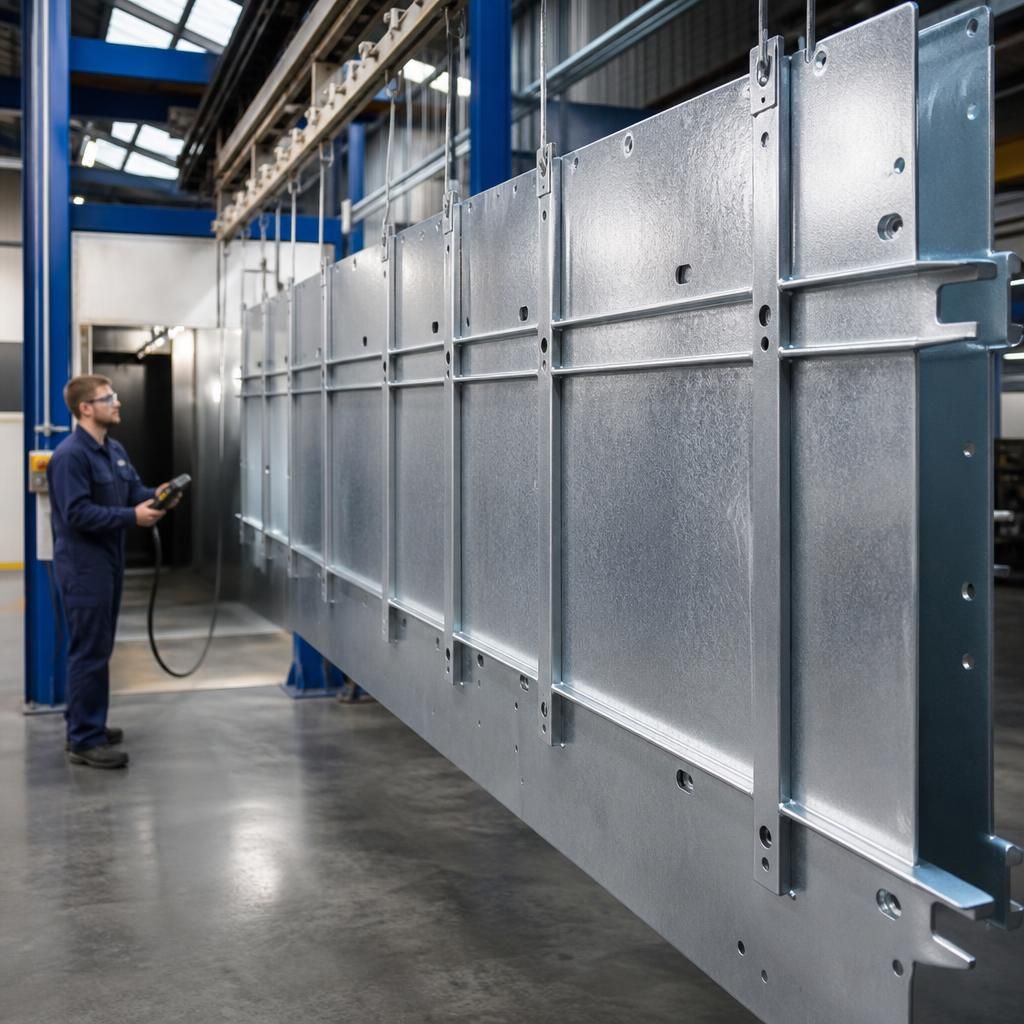 High-performance powder coatings for construction