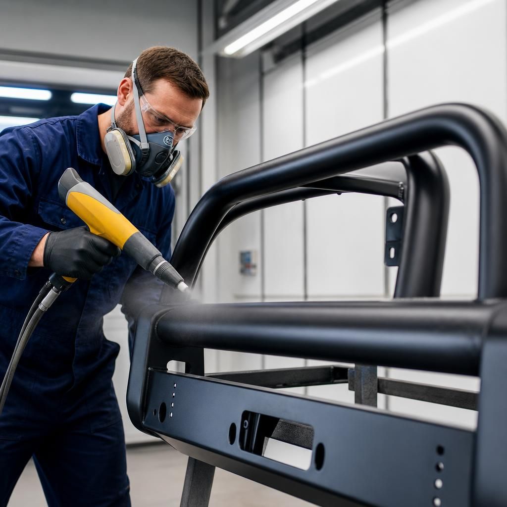 Powder Coated Chassis