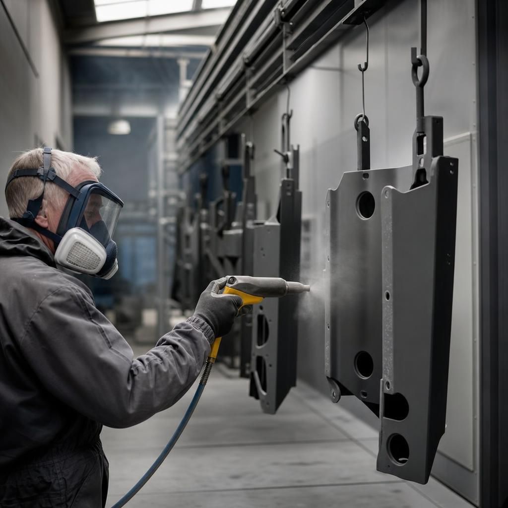 Testing coated metal for quality