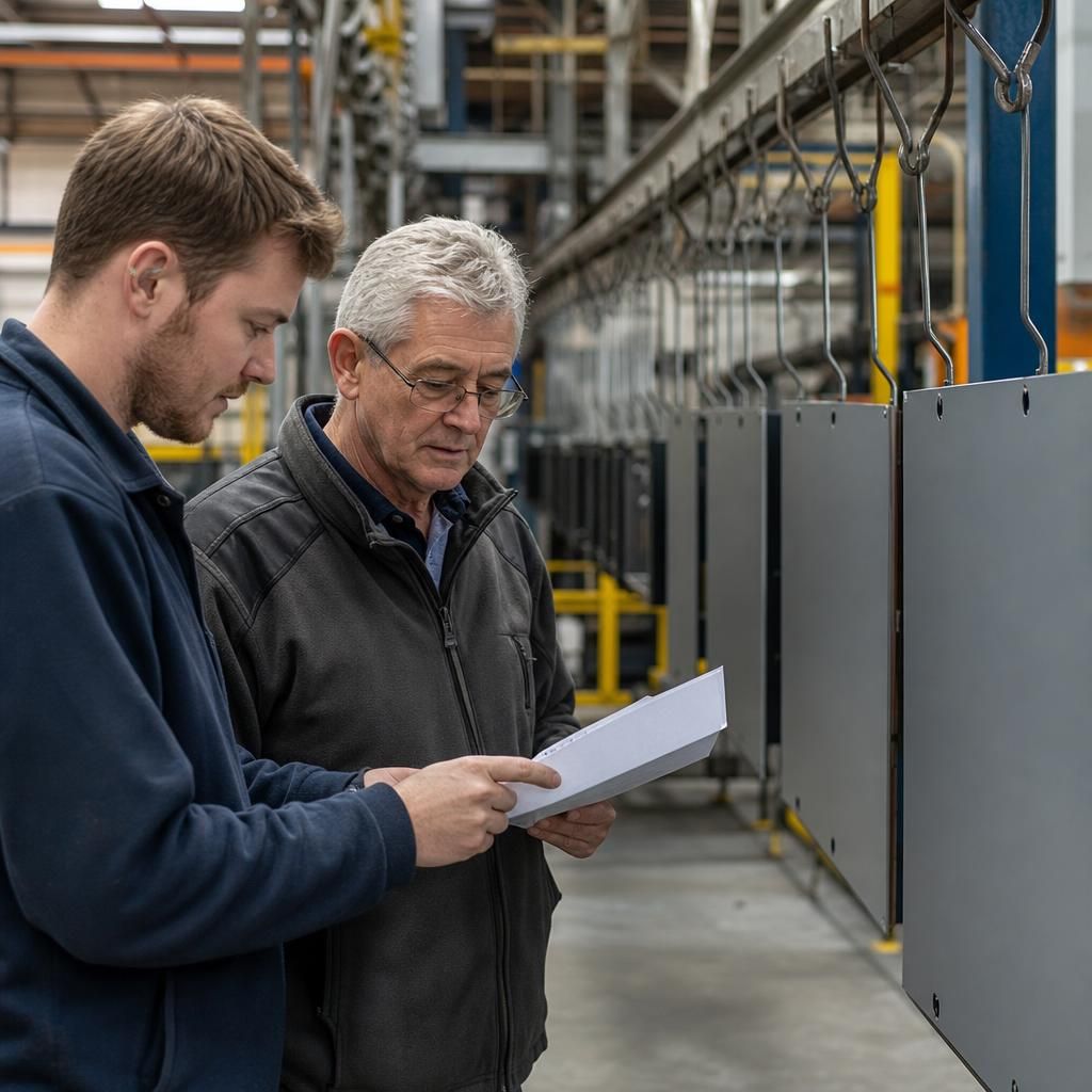 Powder coating for automotive applications