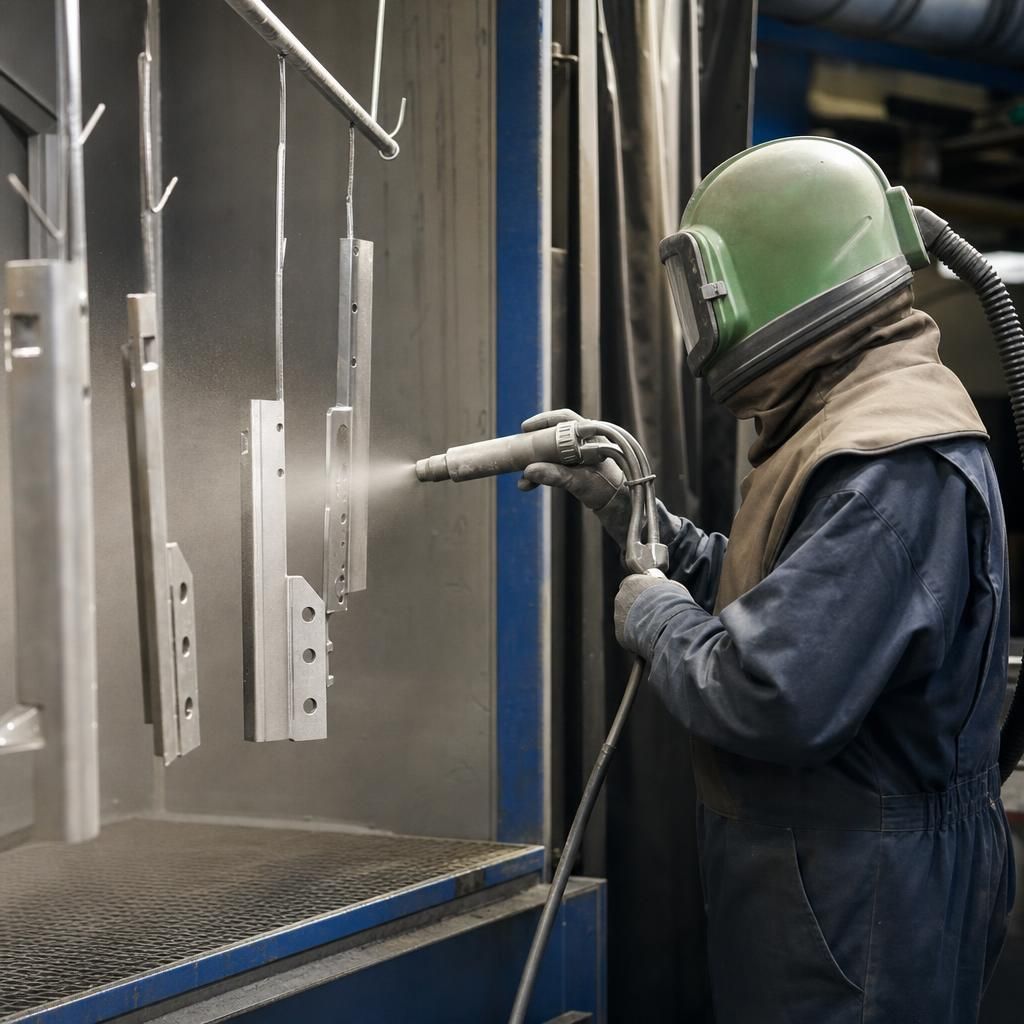 Protective nylon coating on an automotive part
