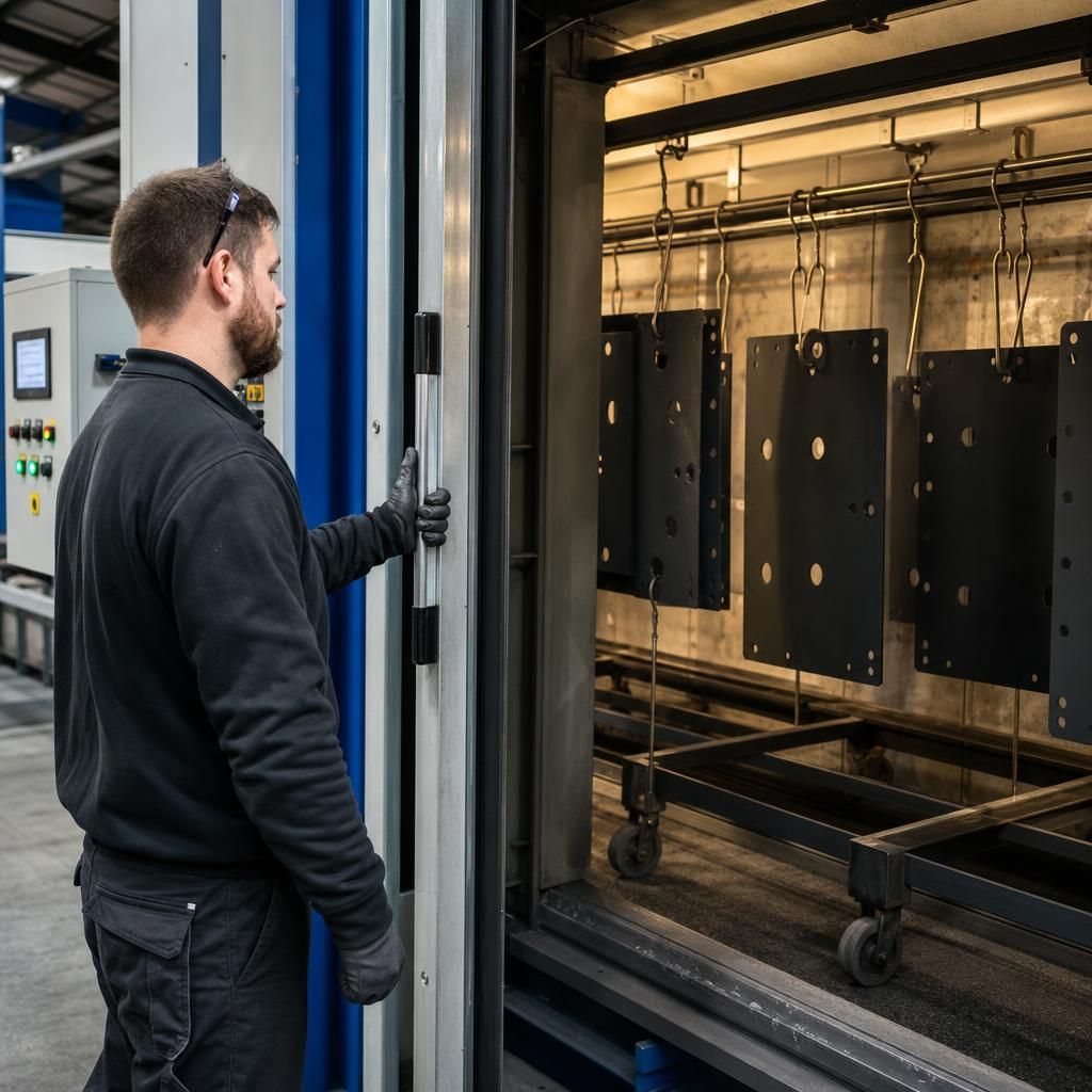 Construction elements with nylon coating