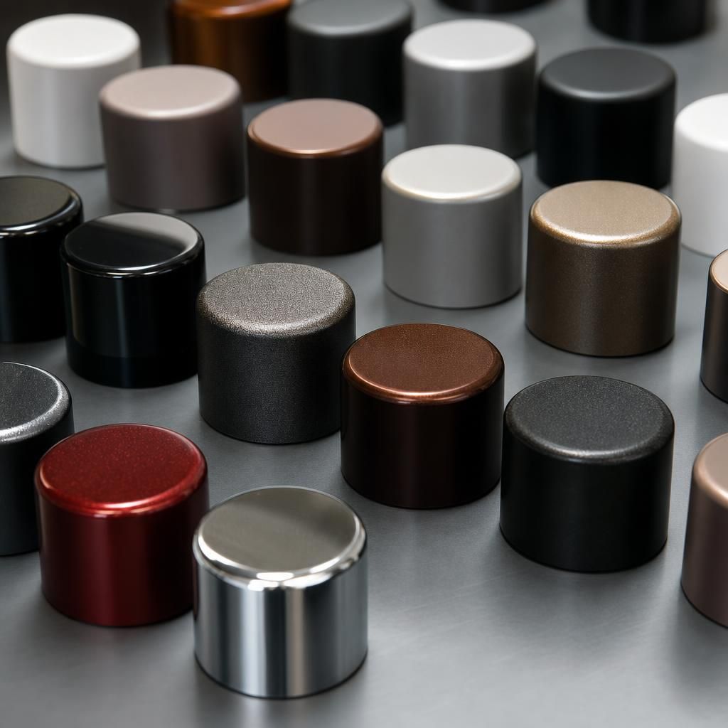 Textured nylon coating on a metal surface