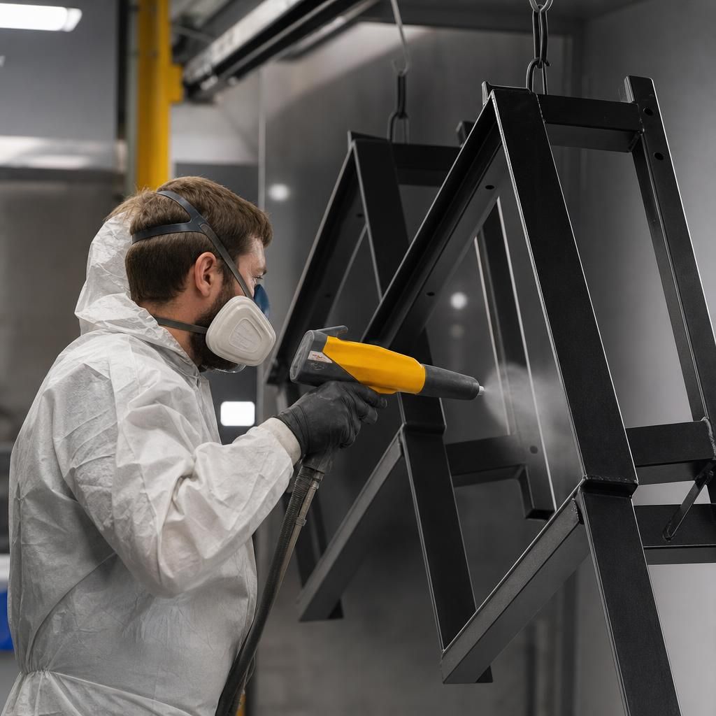 Custom nylon coated metal product