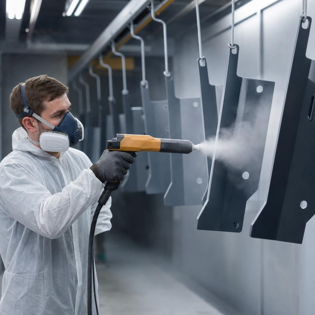 Indoor Industrial Machinery with Epoxy Coating