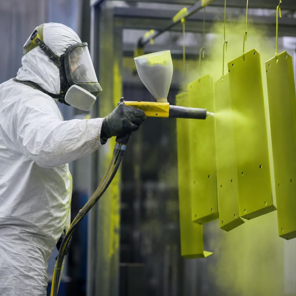 Smooth polypropylene surface finish
