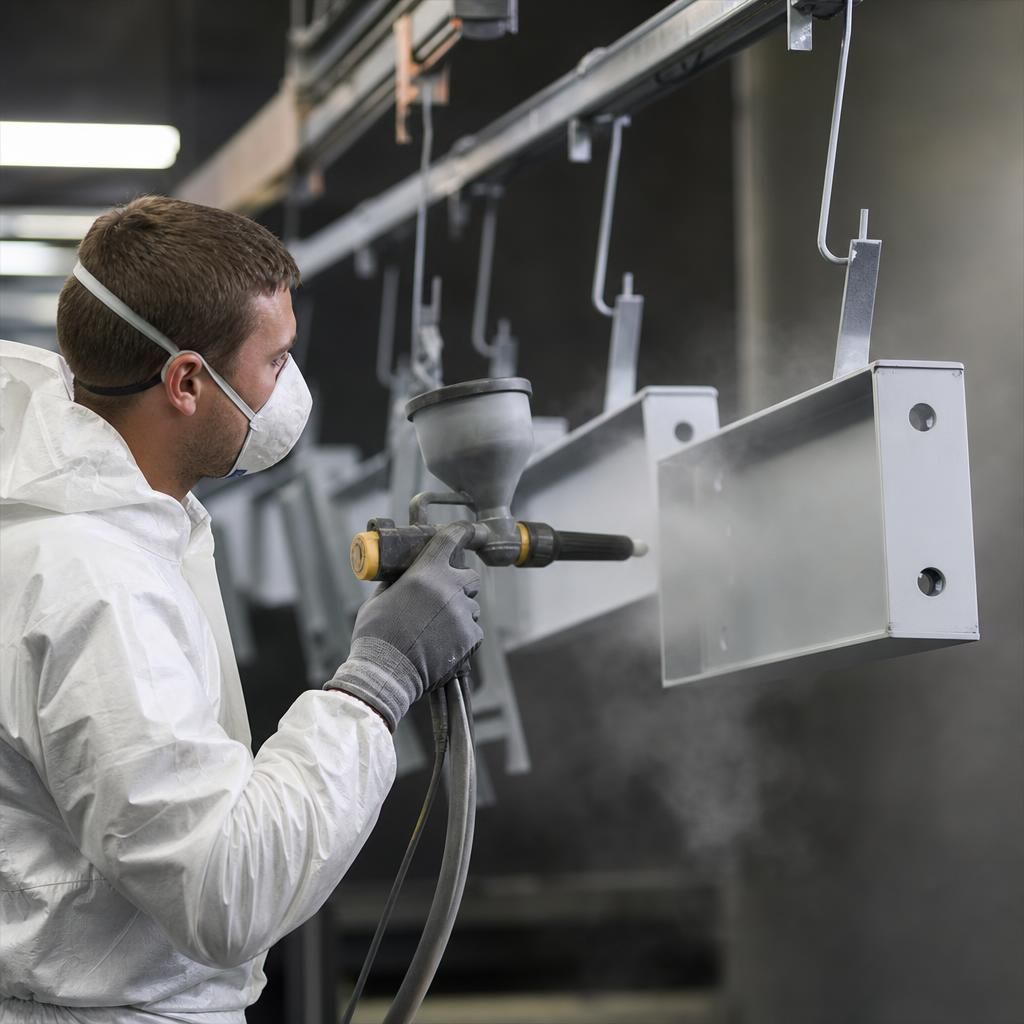 Robust component with a Rilsan coating