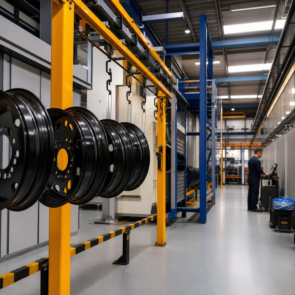 Nylon Coating on Conveyor System