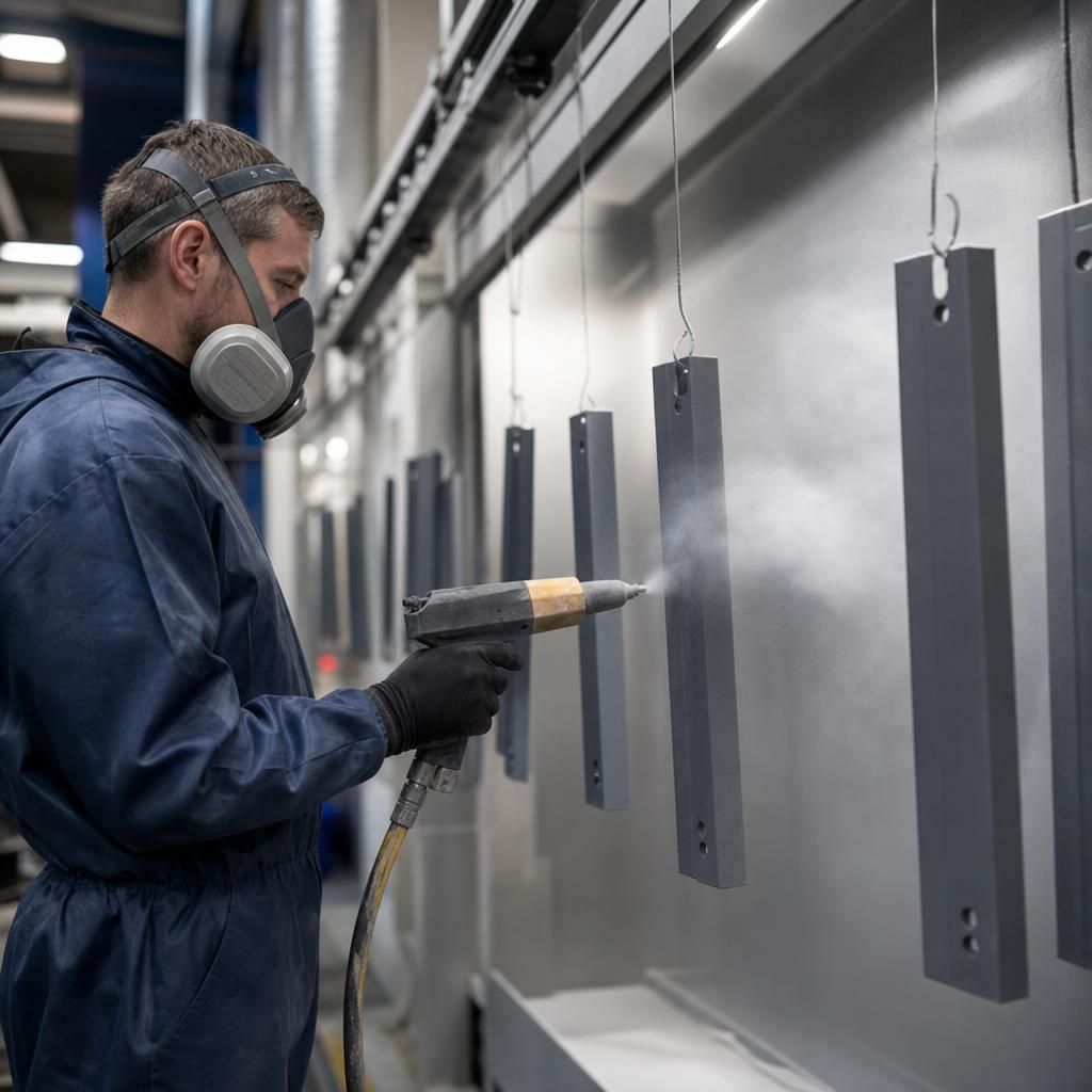 Humidity controlled room with curing oven