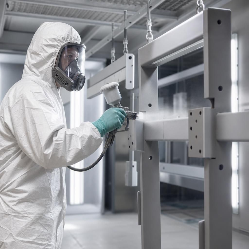 Primer Application on Steel