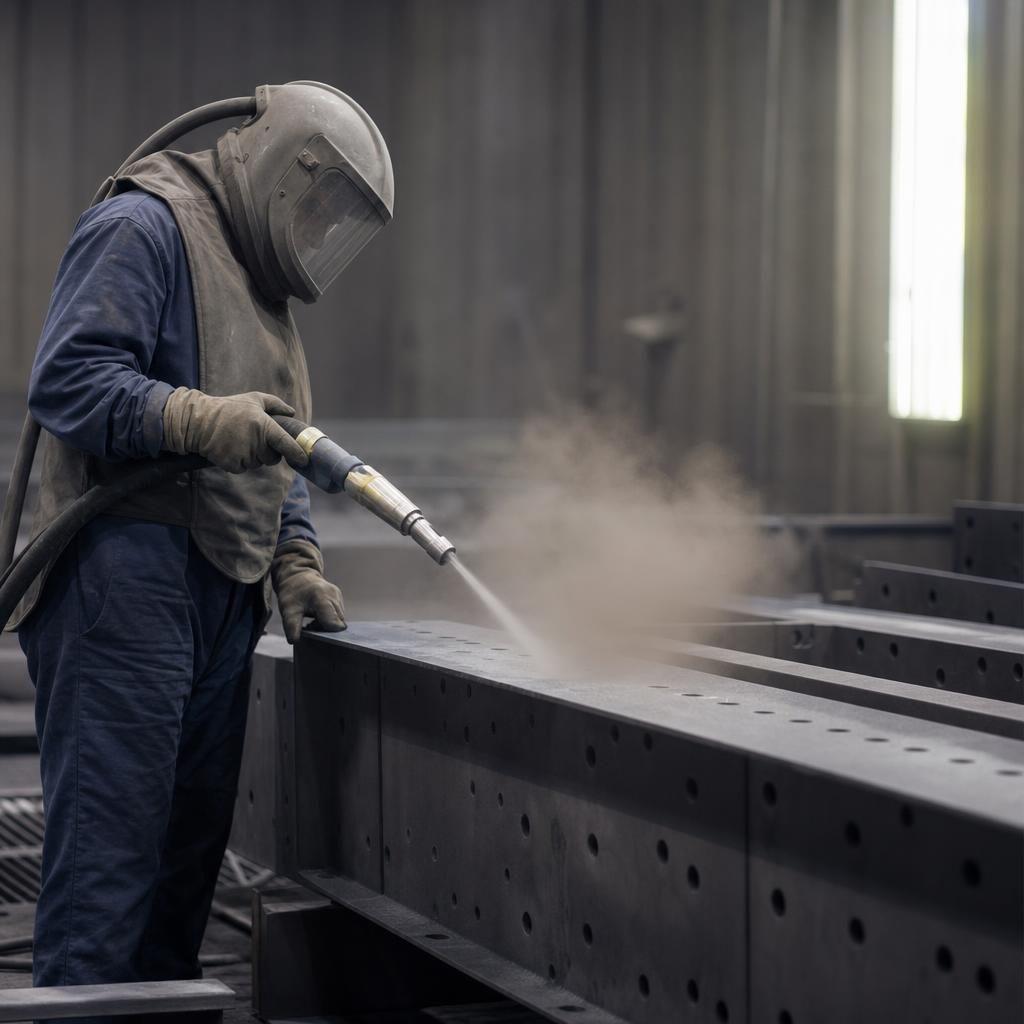 Industrial Workshop for Shot Blasting
