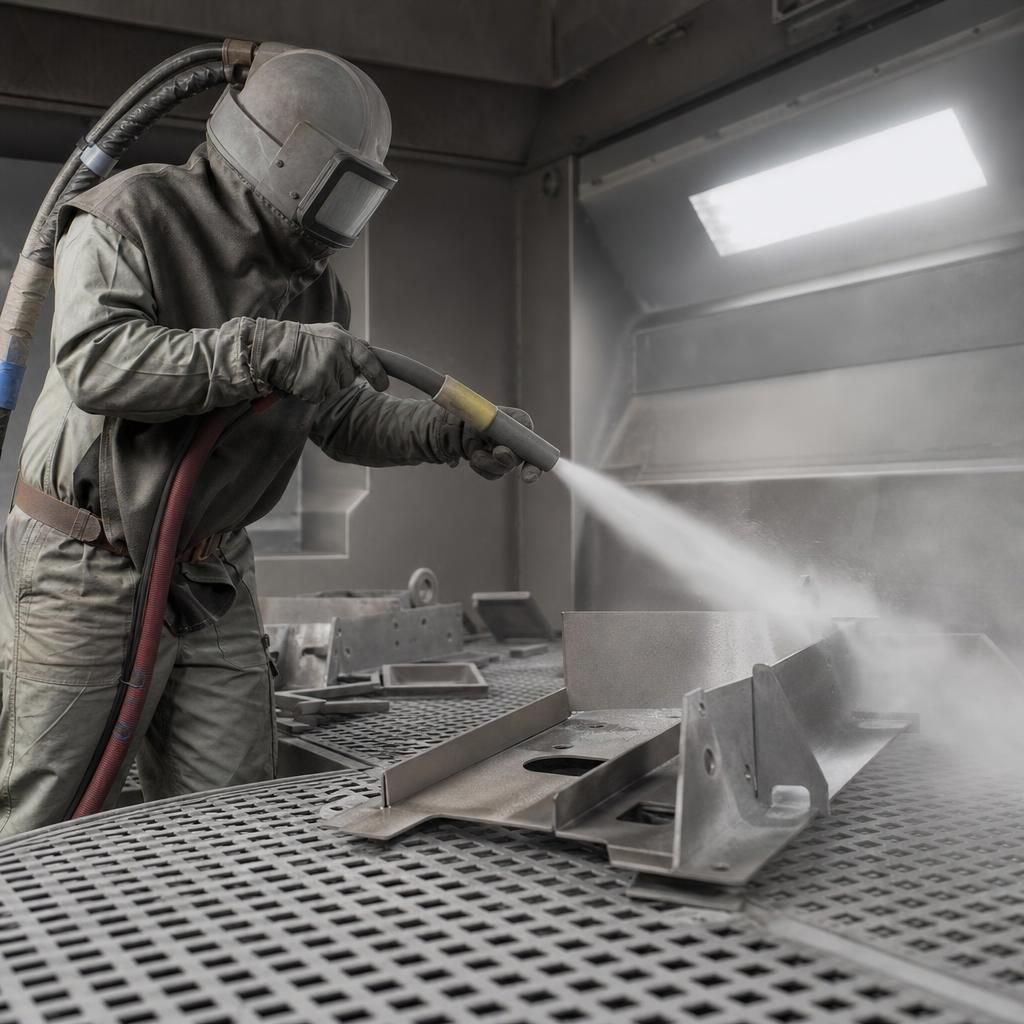 Degreasing Metal Surface