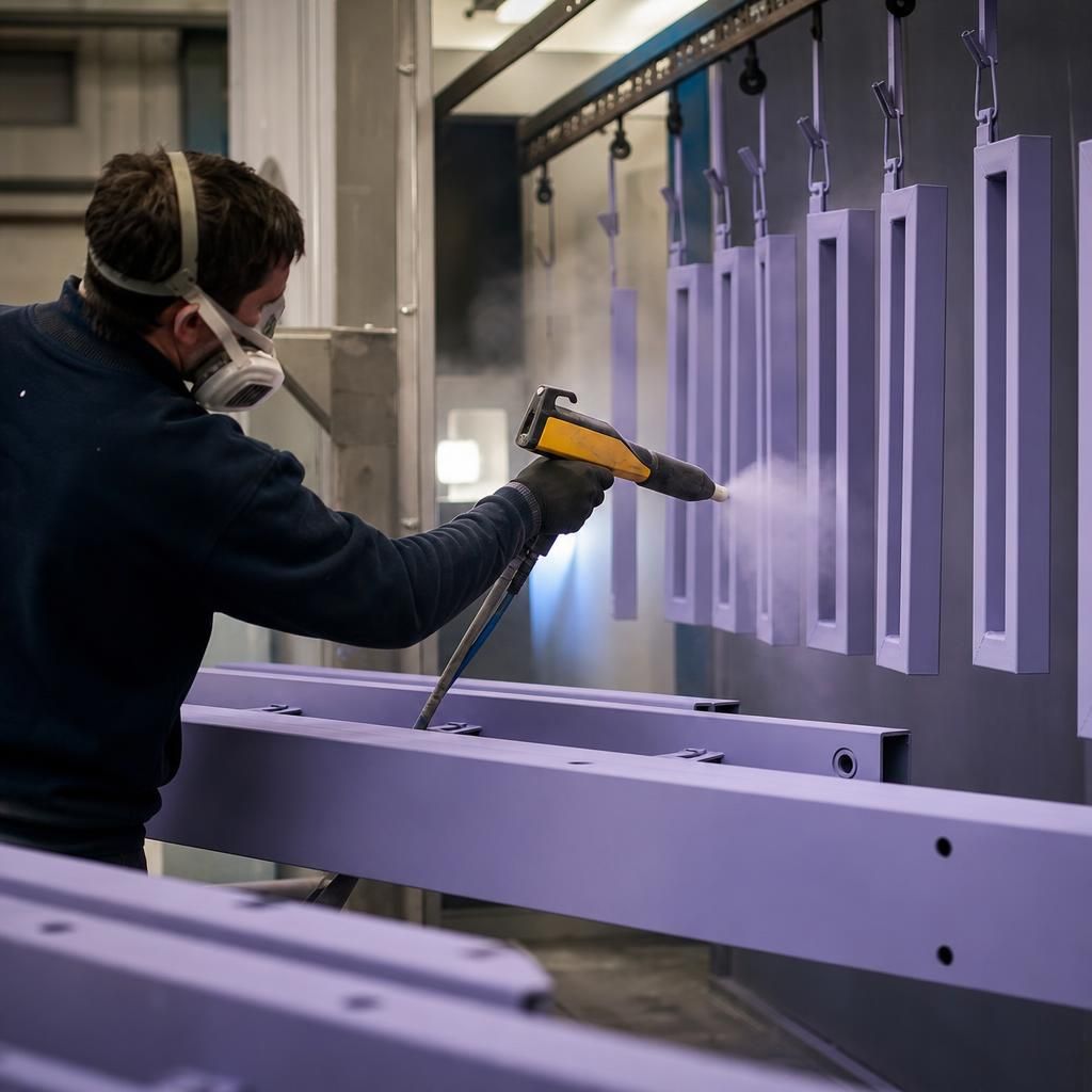 Selection of high-quality powder coating materials
