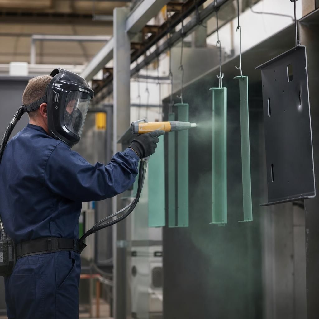 Heat Curing Process for Powder Coating