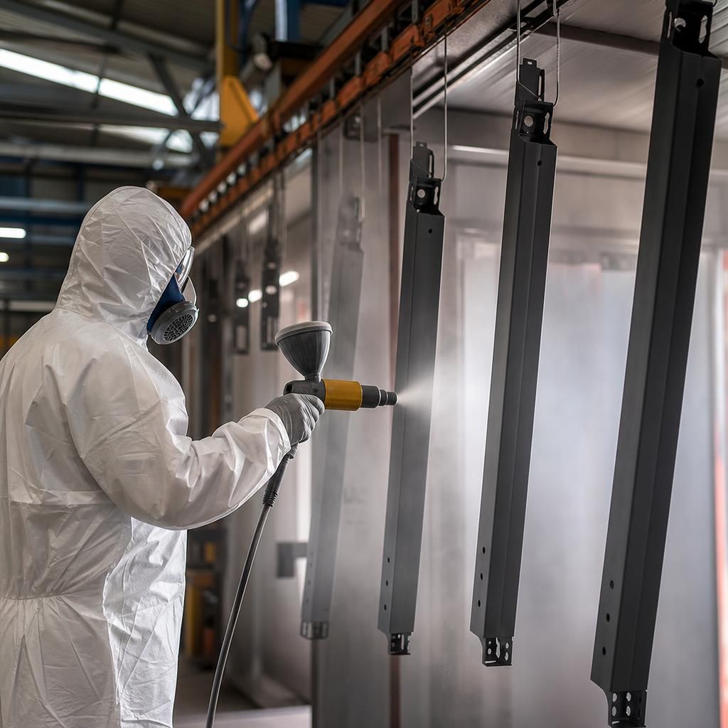 Protective Coating on Metal Surface